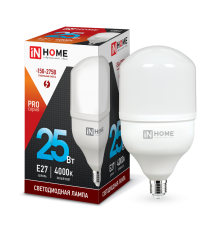 Лампа светодиодная LED-HP-PRO 25Вт 230В E27 4000К 2250Лм  4690612031057  IN HOME