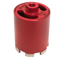 Коронка алмазная (верхнее пылеудаление) DCH-82/120MHS (120мм) Micro Hit Laser M16 Professional dch-82-120-mhs-m16  EKF