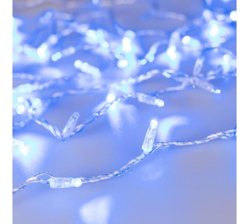 Светодиодная гирлянда ARD-STRING-CLASSIC-1000-CLEAR-100LED-PULSE Blue (230V, 7W) (Ardecoled, IP65)  031641  Arlight