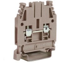 Зажим CBC.2GR. ПРОХОДНОЙ серый 2.5 кв.мм  ZCBC02GR  DKC