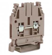 Зажим CBC.2GR. ПРОХОДНОЙ серый 2.5 кв.мм  ZCBC02GR  DKC