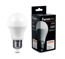 Лампа светодиодная .PRO LB-1020 Шар E27 20W 6400K OSRAM LED  38043  Feron