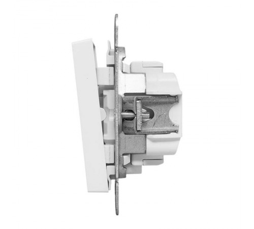 Механизм выключателя, одноклавишный, с подсветкой, белый Эпика EKF  UP1-SWW-14  EKF