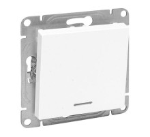 Механизм выключателя, одноклавишный, с подсветкой, белый Эпика EKF  UP1-SWW-14  EKF