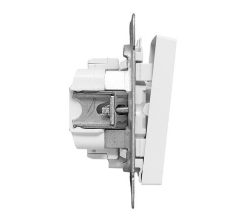 Механизм выключателя, одноклавишный, с подсветкой, белый Эпика EKF  UP1-SWW-14  EKF