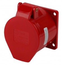 Розетка ЭРА стационарная внутренняя 425 3Р+РЕ+N 32А 380В IP44  Б0032873  ЭРА