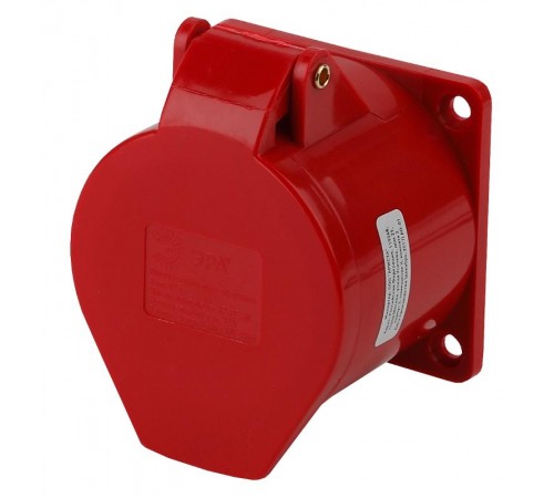 Розетка ЭРА стационарная внутренняя 425 3Р+РЕ+N 32А 380В IP44  Б0032873  ЭРА