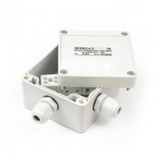 Коробка взырозащищенная КВО пластиковая 1 ввод 0,75-1,5 мм белая 80х105х55 Спецприбор