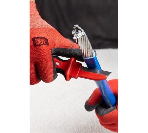 Нож для снятия изоляции с частично изолированным лезвием 1000V WS-33 EKF Professional  ws-33  EKF