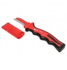 Нож для снятия изоляции с частично изолированным лезвием 1000V WS-33 EKF Professional  ws-33  EKF