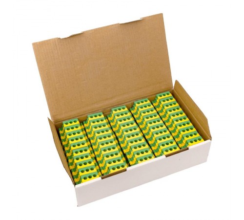 Клеммная колодка винтовая 16 UT земля scr-ut-16-pe  EKF