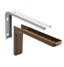 Консоль с декоративной накладкой, 180 мм, коричневый (1 шт)  - накл.  129954  Tech-KREP