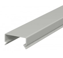 Крышка кабельного канала LK4 25 мм (ПВХ,серый) (LK4 D 25)  6178482  OBO Bettermann