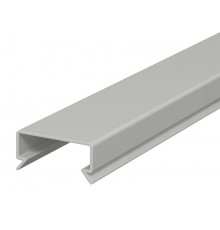 Крышка кабельного канала LK4 25 мм (ПВХ,серый) (LK4 D 25)  6178482  OBO Bettermann