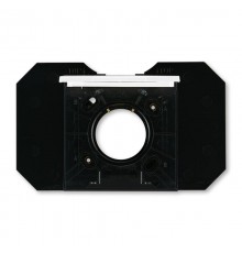 ABB Levit Белый / дымчатый чёрный Розетка для централизованных систем пылеудаления  5530H-C67107 62  2CHH506717C4062  ABB