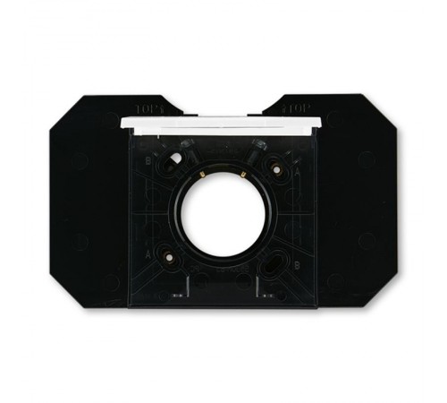 ABB Levit Белый / дымчатый чёрный Розетка для централизованных систем пылеудаления  5530H-C67107 62  2CHH506717C4062  ABB