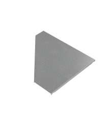 Крышка переходника левого 150-500 мм "ПЛЮС" HD  KPDplus150-500-L HD   КМ-профиль