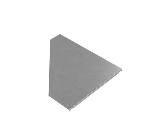 Крышка переходника левого 150-500 мм "ПЛЮС" HD  KPDplus150-500-L HD   КМ-профиль