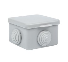 Коробка распределительная КМР-030-036 пылевлагозащитная, 4 мембранных ввода (65х65х50) розничный стикер PROxima  plc-kmr2-030-036-r  EKF