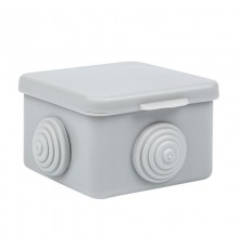 Коробка распределительная КМР-030-036 пылевлагозащитная, 4 мембранных ввода (65х65х50) розничный стикер PROxima  plc-kmr2-030-036-r  EKF