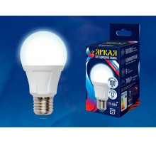 Лампа светодиодная LED-A60 13W/4000K/E27/FR PLP01WH LED. "груша", матовая. серия Яркая, пр-во Россия, 4000K .  UL-00005031  Uniel