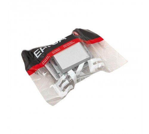 Механизм розетки, 16А, IP44, с заземлением, со шторками, c крышкой, алюминий Эпика EKF  UP1-SOA-111-44  EKF