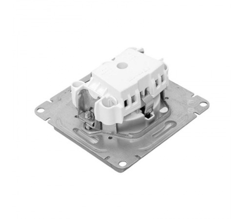 Механизм розетки, 16А, IP44, с заземлением, со шторками, c крышкой, алюминий Эпика EKF  UP1-SOA-111-44  EKF