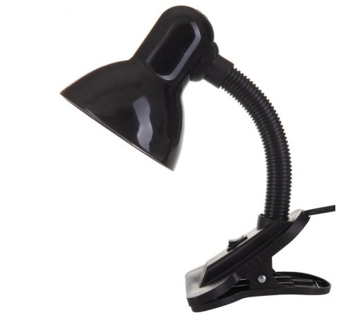 Светильник настольный TLI-202 цоколь E27 черный  00754  Uniel