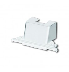 Ввод для кабель-каналов 15х15 мм, 15х30 мм, серия ocean, цвет альпийский белый  1761-0-1510  2CKA001761A1510  ABB