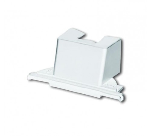 Ввод для кабель-каналов 15х15 мм, 15х30 мм, серия ocean, цвет альпийский белый  1761-0-1510  2CKA001761A1510  ABB