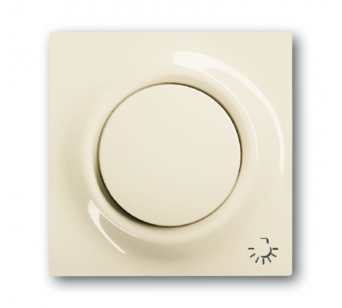 Клавиша для механизма 1-клавишного выкл./перекл./кнопки, с символом "СВЕТ", серия impuls, цвет слоновая кость  1753-0-0072   2CKA001753A0072  ABB