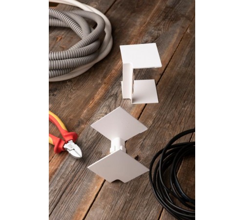 Угол внутренний (100х60) (2 шт) Plast EKF PROxima Белыйibw-100-60x2EKF