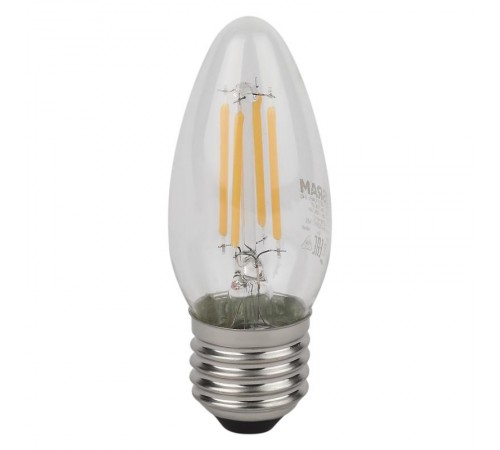 Лампа светодиодная  филаментная LS CLB40 4W/865 230VFILCL E2710X1RU серия LED Star   4058075688049  OSRAM