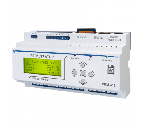 Регистратор параметров OptiDin РПМ-416-УХЛ3.1 304244  КЭАЗ