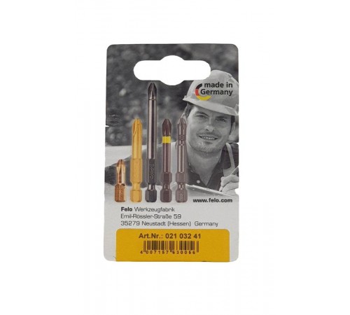 Бита крестовая ударная серия Impact PZ 3X25,2 шт  02103241  Felo