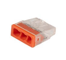 Клемма монтажная  нажимного соединения с пастой PTC-3P 2273-243 450V 32A 0,14-4.0mm2 / 100 шт./  5051126 Jazzway