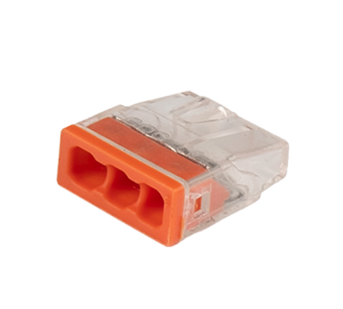 Клемма монтажная  нажимного соединения с пастой PTC-3P 2273-243 450V 32A 0,14-4.0mm2 / 100 шт./  5051126 Jazzway