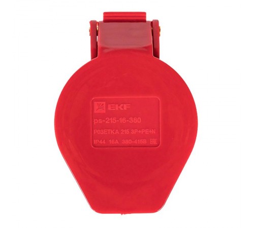 Розетка переносная 215 3Р+РЕ+N 16А 380В IP44 EKF PROxima  ps-215-16-380  EKF
