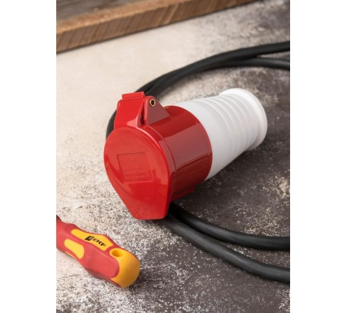 Розетка переносная 215 3Р+РЕ+N 16А 380В IP44 EKF PROxima  ps-215-16-380  EKF