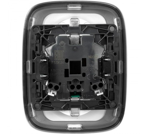 Valena ALLURE DIY Белый Розетка 2-ая с/з с защитными шторками, безвинт.зажим  753726  Legrand