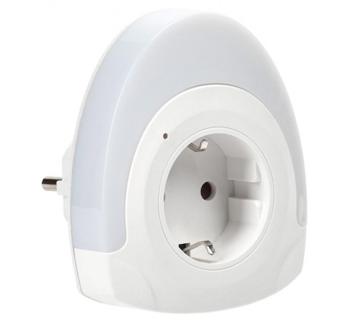 Светильник-ночник 002 овал розетка 220В  LDNN1-002-OV-P-00-S-K01  IEK