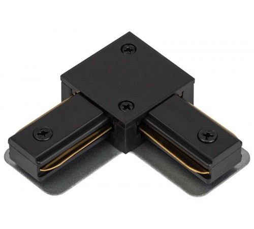 Коннектор TR-1PA-LС-BK L-образный для однофазного шинопровода черный  Б0054466  ЭРА