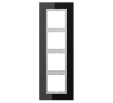 Рамка для серии LS-Plus 4-кратная  LSP984GLSW Jung