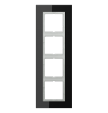 Рамка для серии LS-Plus 4-кратная  LSP984GLSW Jung