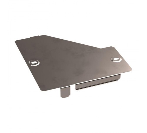 Крышка переходника правого Стандарт INOX (AISI 409) 200х100  PR16.5904  Промрукав