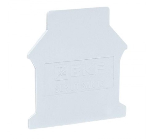 Заглушка для UT серая 16  scr-ut-sak-16-g  EKF