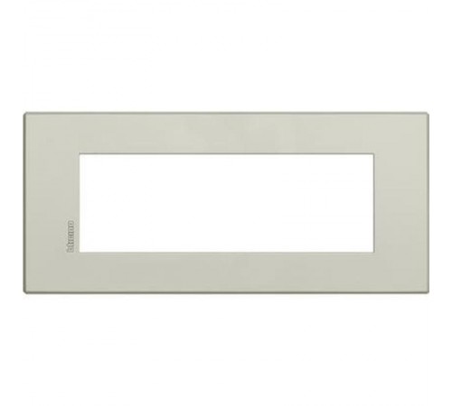 Axolute. Рамка Air, итальянский стандарт 6 мод. Цвет "Песчаник"  HW4806SB  Legrand