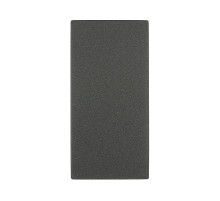 Заглушка 45х22,5мм (черный бархат) LK45  855108-1  Ecoplast