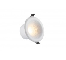 Светильник светодиодный встраиваемый DK3500-WH ,IP20, 6Вт, LED, белый, пластик  DK3500-WH  DENKIRS