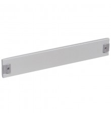 Сплошная металлическая лицевая панель с замком на 1/4 оборота XL3 800/4000 - высота 100 мм - 24 модуля  020841  Legrand